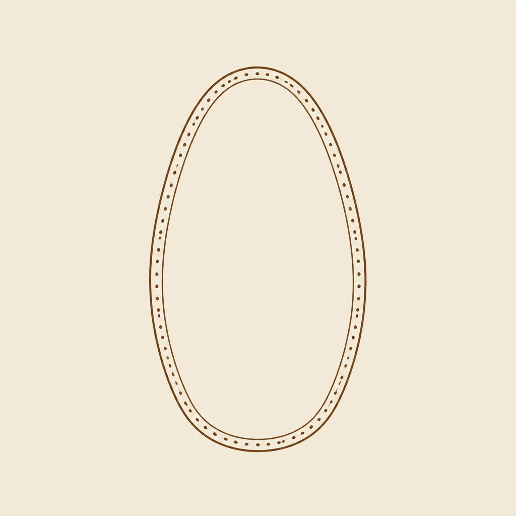 Wide oval toe